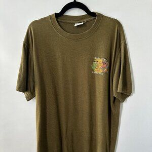 Weird Fish Green "A-Bream" XXL Men's Tee Shirt  *Rare find in the US*